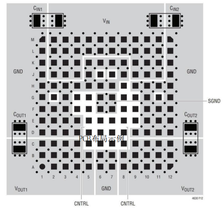 4630两路18A或单路36A 一体式塑封可调降压模块，替代LTM4630