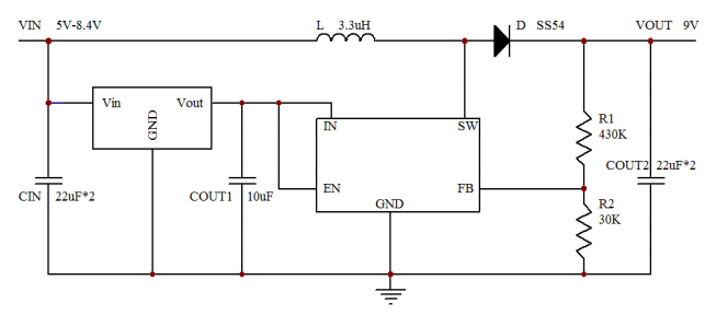 1.2MHz，5V 2A输出电流，升压转换器XR9213
