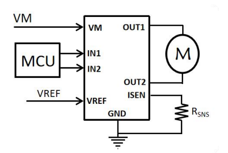 SA8870A 7.0-40.0V 4.5A双向电机控制芯片 有刷直流电机驱动