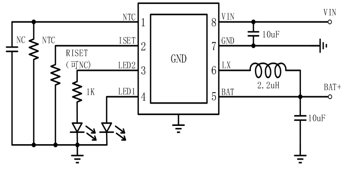 5V 输入单节锂电池充电芯片FM4132参数怎样？